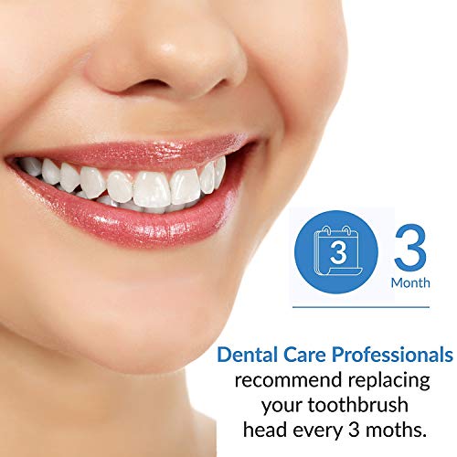 12 Pieza - Recambio para Cepillo eléctrico Compatible y en forma Braun ORAL B/OralB/Oral-B (Todos los modelos OralB / Oral-B Braun cabeza cepillo redondo) - compatible por ejemplo, con: Oral B Triumph, Vitality, ProWhite, Sensitive + Clean, White + Clean,