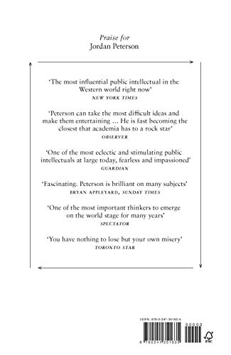 12 Rules For Life: An Antidote to Chaos