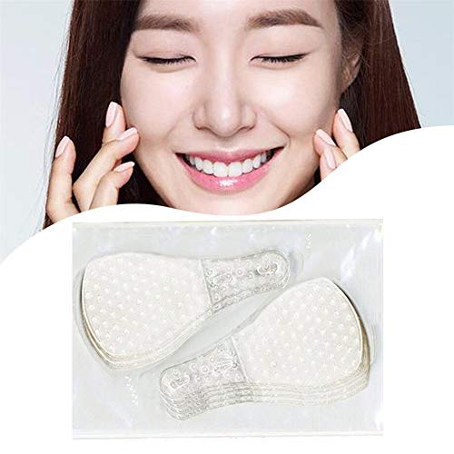 120pcs Cinta De Estiramiento Facial Invisible En Forma De V Pegatinas De Cara Delgada Línea Facial Cinta De Piel Flácida Arrugada Para Kit De Estiramiento Instantáneo De Cuello Y Ojos