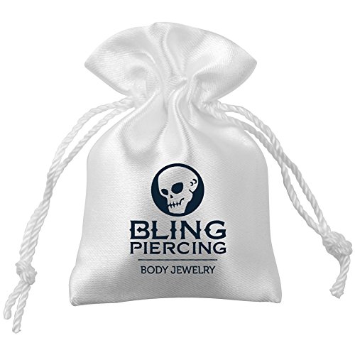 2 Piezas 1.6mm 14g Oro Acero Quirúrgico Anodizado Piercing Joyas Anillo Cautivo Oreja, Labios