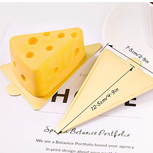 200PCS Tableros De La Torta De Mousse,Mini Torta De Oro Desechable Bandeja de Visualización de Postres,Pastel Tambor Carton Placas de Papel Base de Pastel Base de Postre Para Cumpleaños de Boda