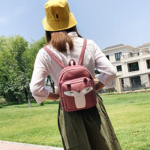 2019 Nueva Venta Al Por Mayor Pequeña Mochila De Zorro Personalidad Moda Bolso De Mujer Tendencia Salvaje 2 26 * 21 * 10 Cm