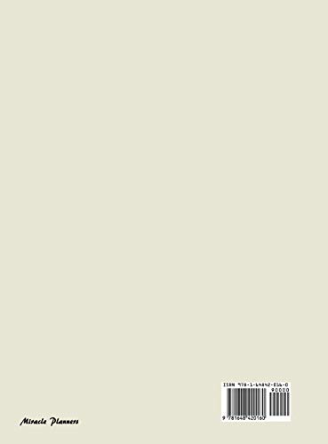 2020-2021 Academic Planner: Large Weekly and Monthly Planner with Inspirational Quotes and Floral Cover Volume 1 (Hardcover)