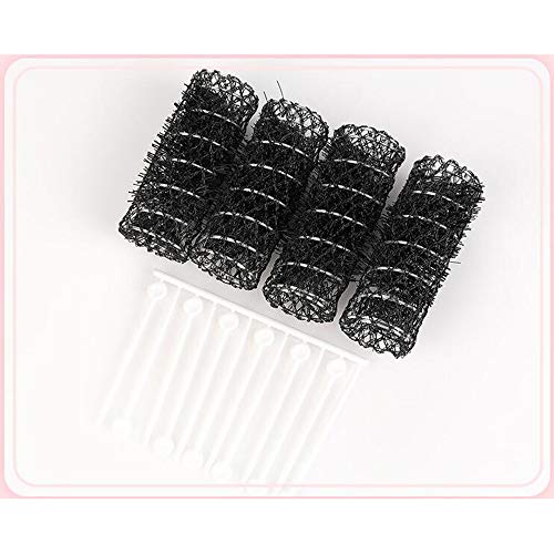 20Pcs Rodillos de malla de alambre Set Hair Styling Brush Roller Peluquería Wave Curlers, 20Pcs de alfileres de plástico, 10 Pcs Pinzas de pelo de dientes de pato