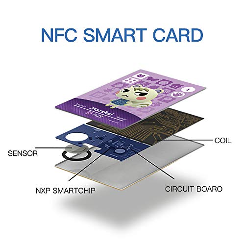 24 tarjetas de juego NFC para cruces de animales nuevos horizontes para Nintendo Switch