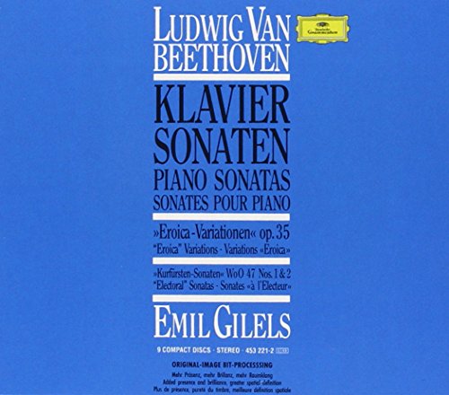 27 Sonatas Piano (E.Gilels)