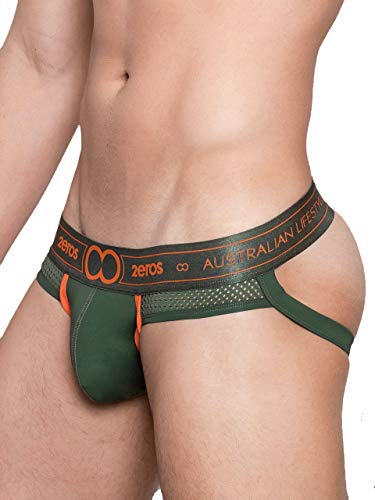 2EROS Nyx Jockstrap Deep Jungle Verde S