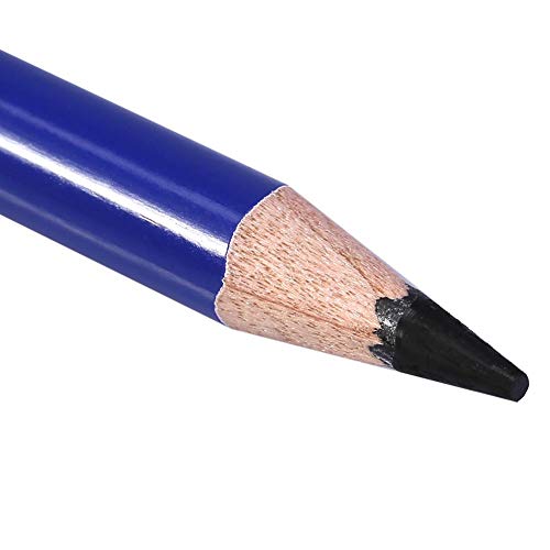3 colores tatuaje ceja lápiz impermeable Microblading lápiz de cejas permanente para ceja labio tatuaje(Plomo Negro)