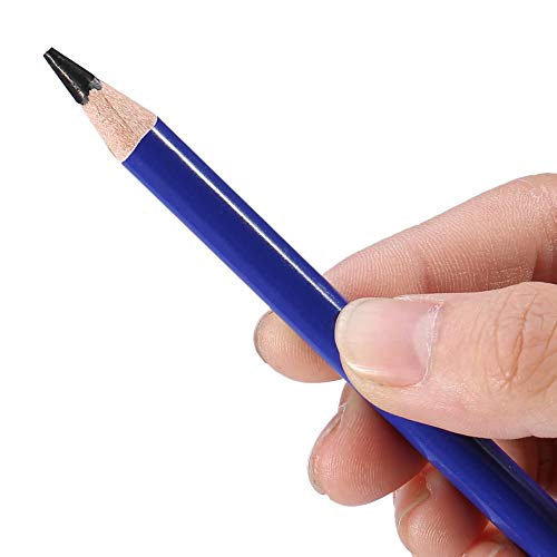 3 colores tatuaje ceja lápiz impermeable Microblading lápiz de cejas permanente para ceja labio tatuaje(Plomo Negro)