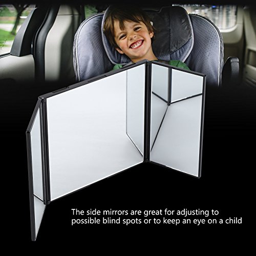 3 Espejo de maquillaje plegable con tolerancia al desgaste, parasol de coche con protección para espejo de coche, para Bosch, Craftsman, DeWalt, FEIN, Ridgid, TCH, Makita, Milwaukee