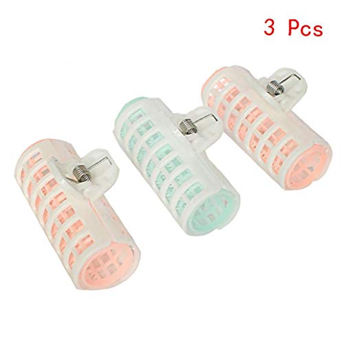 3 Piezas De Plástico Bigudíes De Pelo Del Bigudí De Pelo Del Potro Volumen Pelo Rizado Estilo Herramientas Magia DIY Maquillaje Salón De Peluquería Herramientas Mujeres, Colores Aleatorios