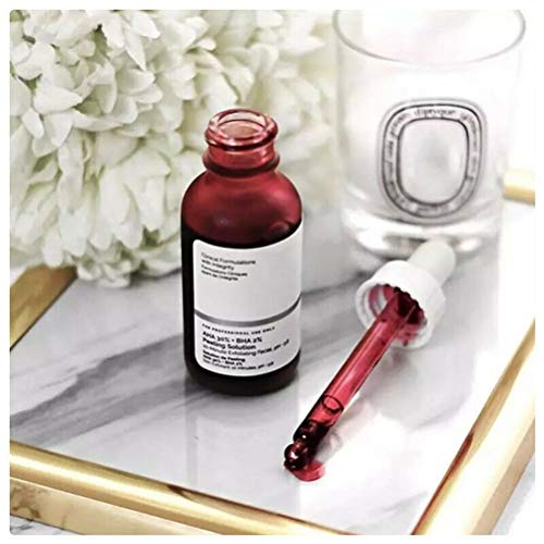 30Ml Aha 30% + Bha 2% Peeling Solution 10-Minute Exfoliating Face Brighten Serum Face Cuidado de la Piel Limpieza de poros Brillo Facial Antienvejecimiento