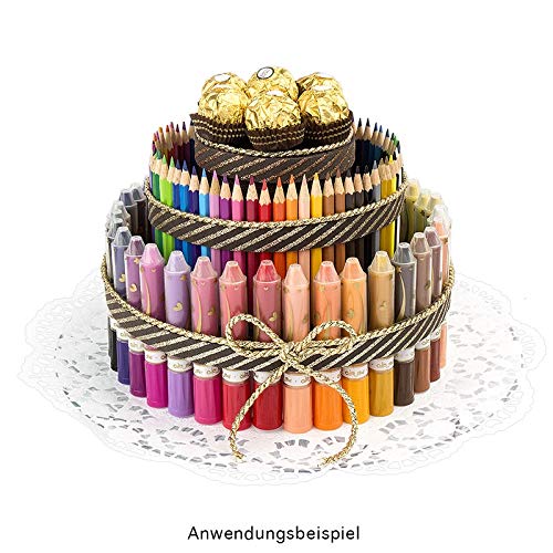 36 lápices de colores en cera, pintura de acuarela, soluble en agua | ultra suave, untuoso y altamente pigmentado | usar seco y mojado | Diseño de papeles mezclados en papel, cartón, lona, madera