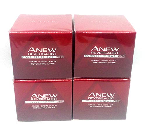 4 x Avon Anew Reversalist Complete Renewal Crema Noche 50ml SET !