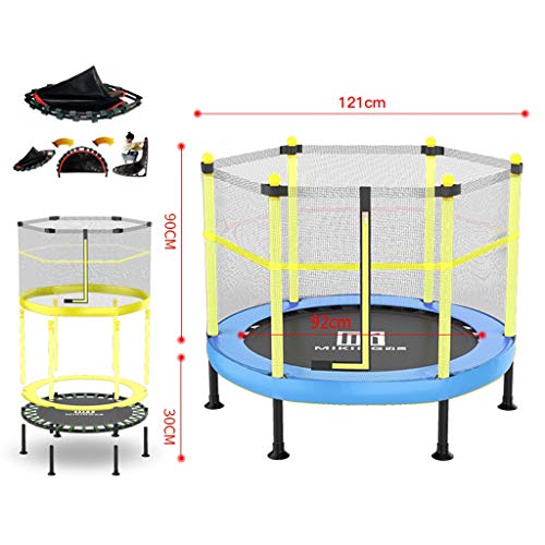 48" Trampolín de los niños, con el recinto de la seguridad neto, Trampolín redondo de interior al aire libre, regalos de cumpleaños for los niños, regalos for los niño y niña, niño del bebé Juguetes