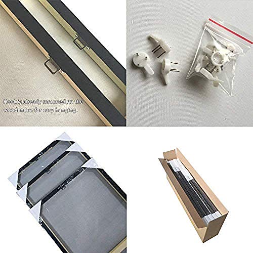 5 piezas de lienzo moderno impreso vía de tren decoración del hogar para carteles de sala de estar, decoración de arte de pared, marcos de fotos Rkmaster