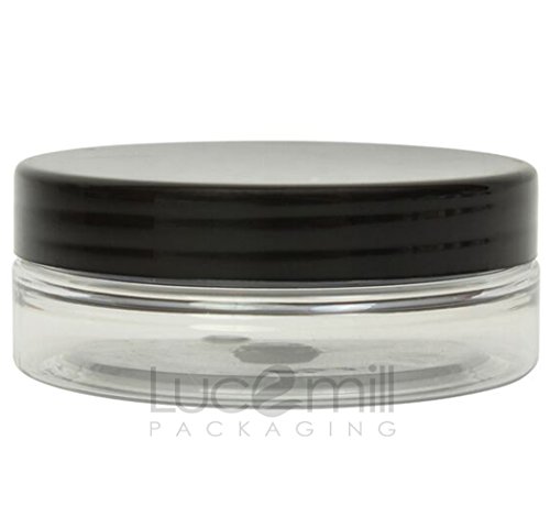 5 tarros de plástico transparente de 50 ml, con tapas de rosca para cremas, líquidos, maquillaje, viajes, aceites y aceites