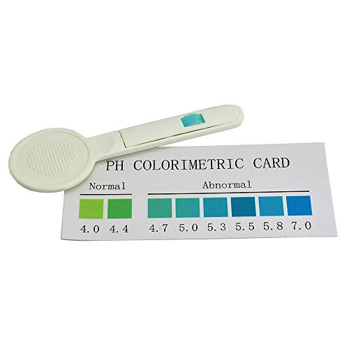5 x Prueba rápida de pH para detección de vaginosis bacteriana (BV) - Test de análisis para detección de infección vaginal