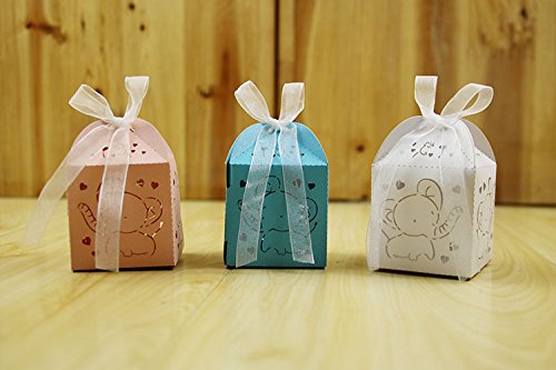 50 cajas de regalo para baby shower, baby shower, fiesta de cumpleaños de bebé, fiesta de cumpleaños de bebé, fiesta de madre a ser, comunión, bautismo