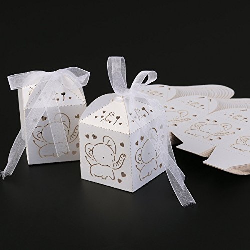 50 cajas de regalo para baby shower, baby shower, fiesta de cumpleaños de bebé, fiesta de cumpleaños de bebé, fiesta de madre a ser, comunión, bautismo