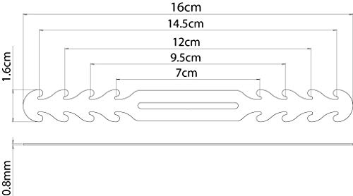 5ud. Salvaorejas sujeta mascarillas. Protectores de orejas. Extensores mascarilla. Nuevo modelo ultra ligero. 5 Unidades. (Negro)