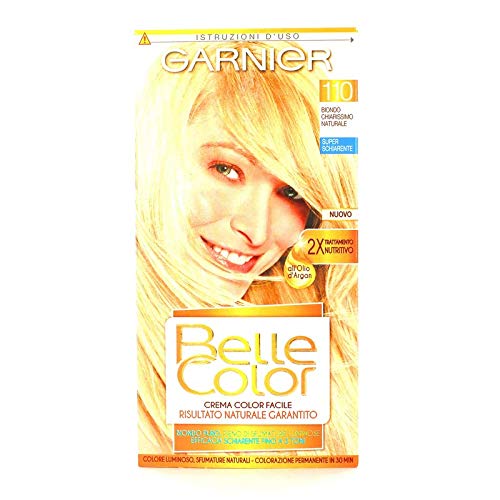 6 x Garnier Belle Color 110 rubio claro natural Tinte para el cabello