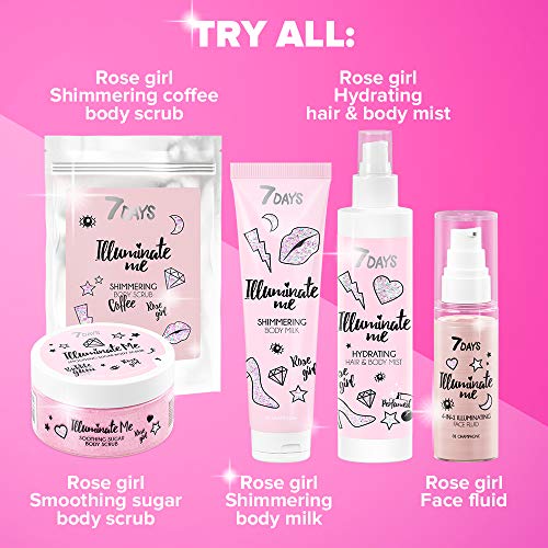 7DAYS Mist 1 piezas Aroma Hidratante Hialurónico Vitamina E Frambuesa Manzanilla