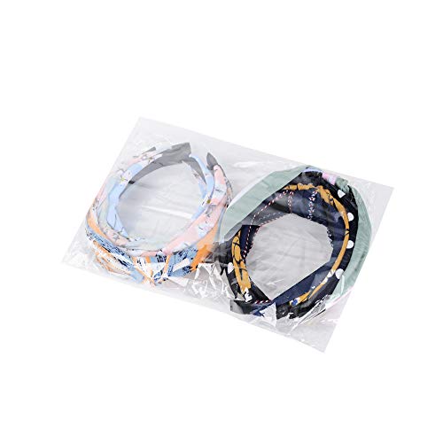 8pcs Diademas de Pelo Anchas Diadema de Nudo Bandas de Pelo para la Cabeza Turbantes para Mujer Diadema Para Mujer Chica Niña Accesorio de Pelo 8 Colores Variados (Kit de Flores)