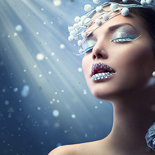 9 Hojas Gemas Diamantes de Imitación de Ojo Cuerpo Cara Diamantes Autoadhesivos de Arcoiris para Mujeres Accesorios de Festival y Arte de Uñas (Grano Pequeño)