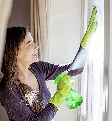 90's Club ™, 3 piezas 500 ml, botellas de spray, pulverizador de gatillo con neblina, modos de flujo y apagado para agua, cocina, baño, limpieza, planta mister, ambientación, jardinería