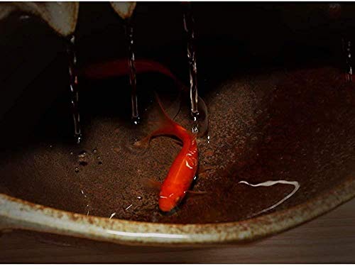 A-Generic Indoor Fountain Fontaine en céramique Ornements Feng Shui Chanceux Salon Vin Armoire Bureau décorations pour la Maison-C