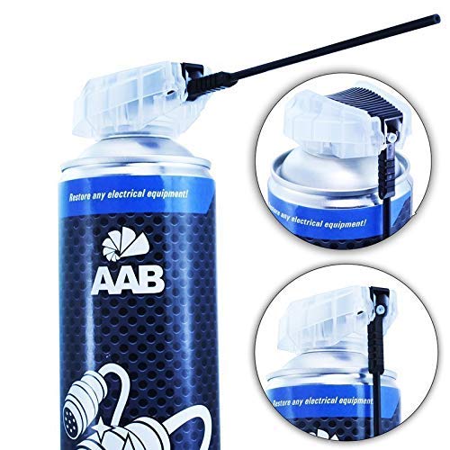 AAB Contact Cleaner Pro 750ml - Potente Agente de Limpieza – Contacto, Limpiador de Contactos, Limpia Contactos Electronicos, Limpieza Electronica, Limpiador Contactos