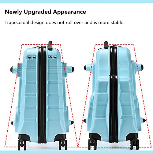 AAGYJ Maleta con Ruedas para Equipaje para niños, Maleta con Ruedas para niños, Maleta con Ruedas para Estudiantes, Maleta de Viaje de Gran Capacidad, Bolsa de Equipaje de Moda,Rojo,20inch