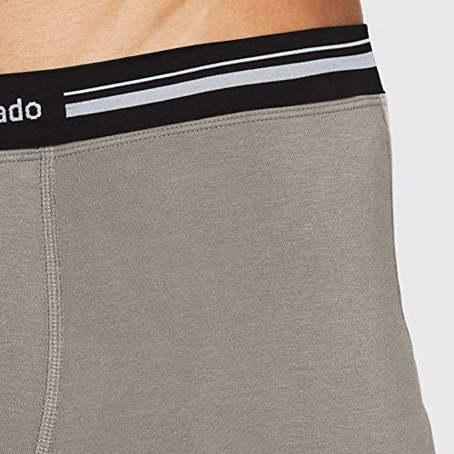 Abanderado Boxer con Cinturilla Extra Suave de algodón elástico, Gris (Gris Intenso 134), Large (Tamaño del Fabricante: L/52) para Hombre
