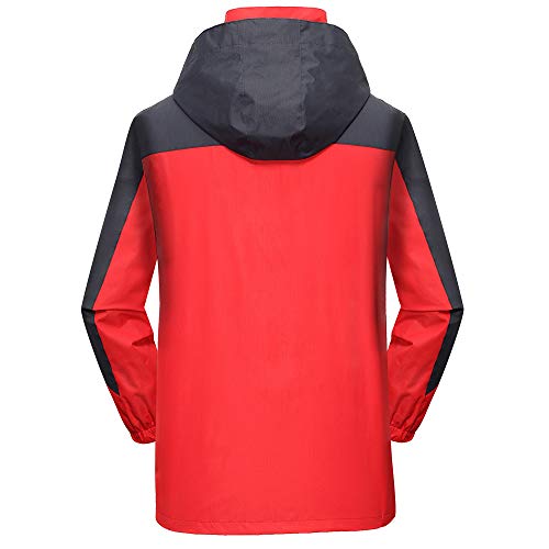 Abrigos De Cuero Hombre,Abrigo Hombre Diesel,Abrigo Negro Hombre,Chaqueta Primavera Hombre,Chaquetas Hombre Invierno,Rojo,XXL