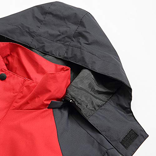 Abrigos De Cuero Hombre,Abrigo Hombre Diesel,Abrigo Negro Hombre,Chaqueta Primavera Hombre,Chaquetas Hombre Invierno,Rojo,XXL