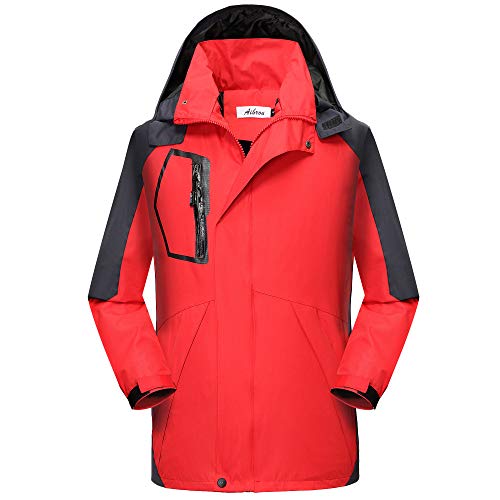 Abrigos De Cuero Hombre,Abrigo Hombre Diesel,Abrigo Negro Hombre,Chaqueta Primavera Hombre,Chaquetas Hombre Invierno,Rojo,XXL