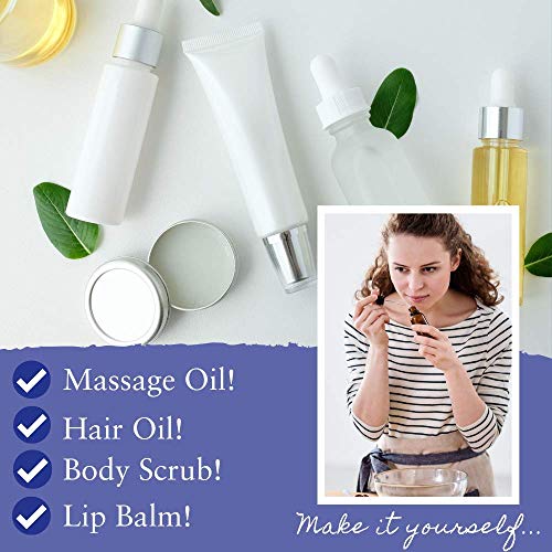 Absolute Aromas Aceite líquido de coco Fraccionado 500ml - 100% Puro, Natural, Sin Esencia, sin Crueldad Animal, Vegano, Sin OGM - Aceites para el Cabello, Piel, Masaje o Aromaterapia (500ml)