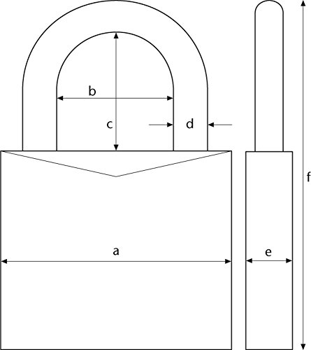 Abus 145/30_NEGRO Candado