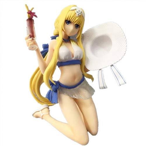 Acción Animado Sword Art Online Alicization Alice Jugar con el Agua Pistola de Protección Ambiental Modelo de PVC