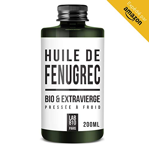 ACEITE BIO DE FENOGRECO 100% Puro y Natural, Prensado en Frío y Extra Virgen. Ayuda a aumentar el busto (200ml)