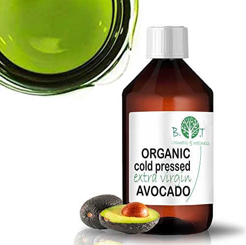 Aceite de Aguacate Bio Aceite de masaje vegetal ecologico Corporal, Pelo, Facial, Aceite Natural Cara prensado en frío Serum cabello organico 100% pure 100 ml