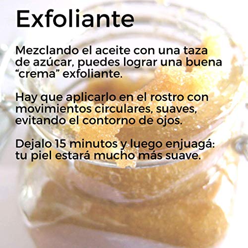 Aceite de Almendras Dulces Puro 100% natural - Hidratante Antiestrías Regenerante Antioxidante - Suavizante para Ezcemas y Piel Seca - Ideal Mascarilla Capilar - Cara Cuerpo y Cabello - 300 ml