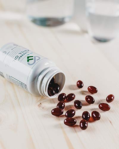 Aceite de Krill Superba de LLS | Pescado sostenible por Aker BioMarine | 500mg x 60 cápsulas blandas | para un corazón sano, articulaciones y apoyo inmunitario | Hecho en el Reino Unido bajo licencia GMP