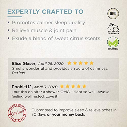 Aceite de masaje calmante (6,76 fl oz / 200 ml) Aromaterapia natural para la piel Relajación muscular y fortalecimiento del cuerpo Tejidos profundos Uso doméstico - Laboratorios Gya