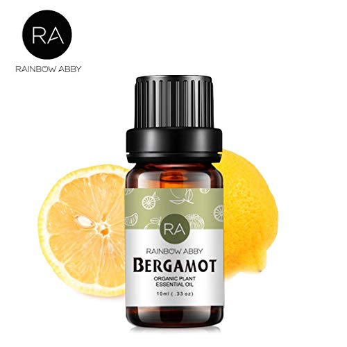Aceite Esencial de Bergamota, Aceite de Bergamota 100% Puro de Aromaterapia Natural Para Difusor (10 ML)