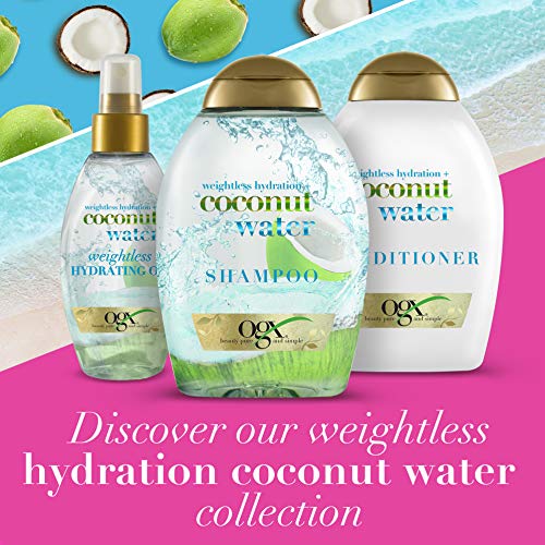 Aceite hidratante OGX Coconut Water Weightless, 118 ml