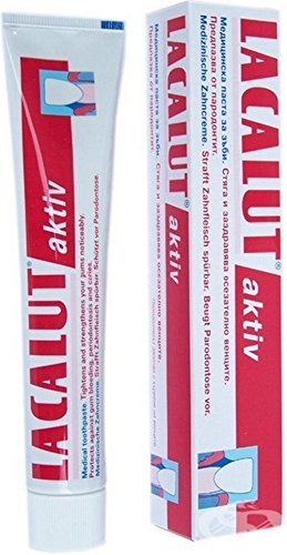 Acl Lacalut Toothpaste Aktiv 2 X 75Ml by Ger