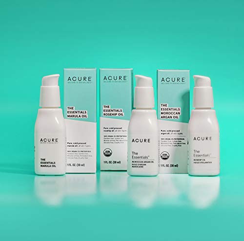 Acure The Essentials Aceite de argán, 1 onza líquida