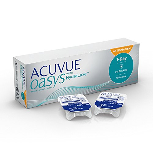 ACUVUE® OASYS 1-Day for ASTIGMATISM con tecnología HydraLuxe™ - Lentillas diarias - protección UV - 30 lentes